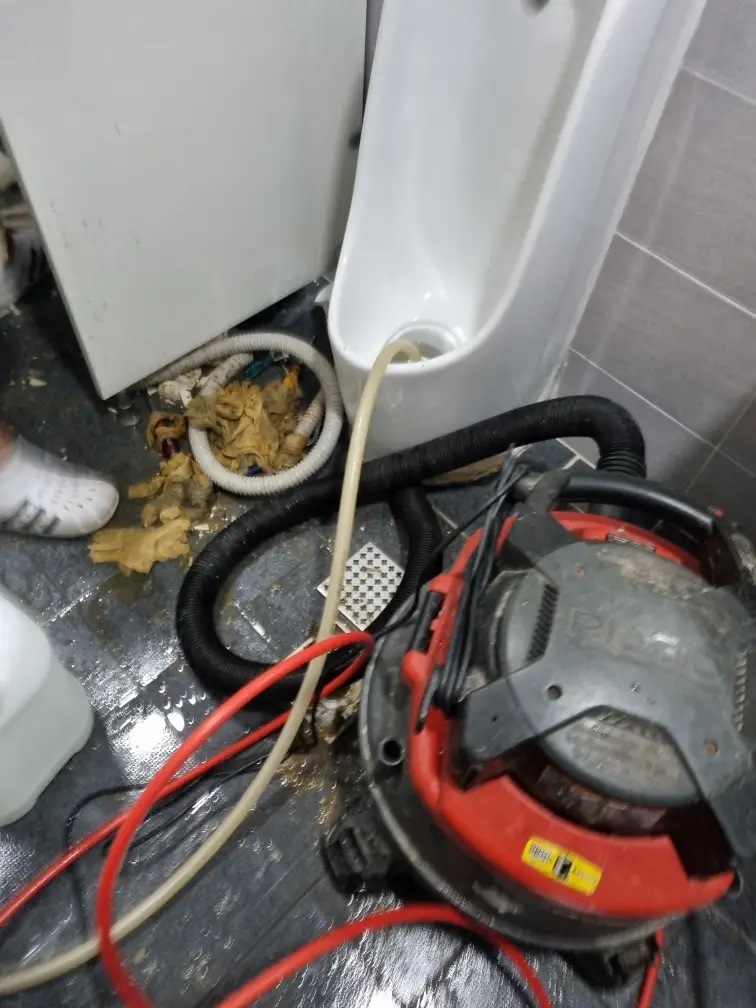 하수구 막힘 해결 4